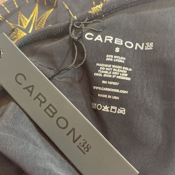 NWT CARBON38 Celestial One Shoulder Bodysuit sz S - Picture 3 of 13